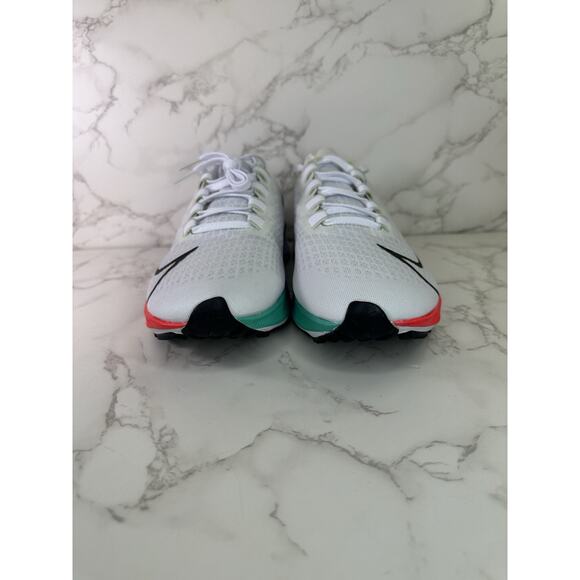 Nike Air Zoom Pegasus 37 White/Flash Crimson/Hyper Violet Women's Shoes Size 8.5 - Picture 5 of 6